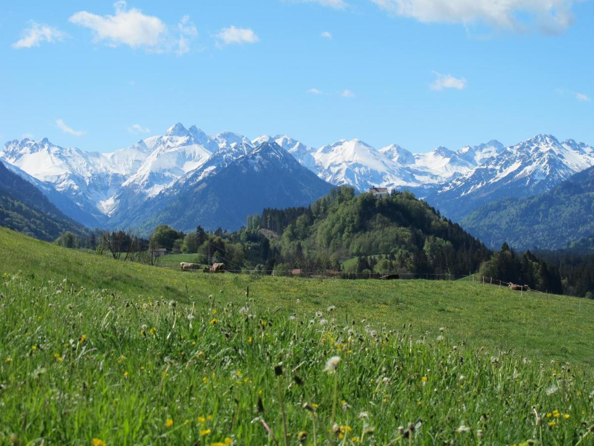 Hornblick Fewo- Ab Mai Freie Fahrt Mit Bergbahnen Oberstdorf Ngoại thất bức ảnh