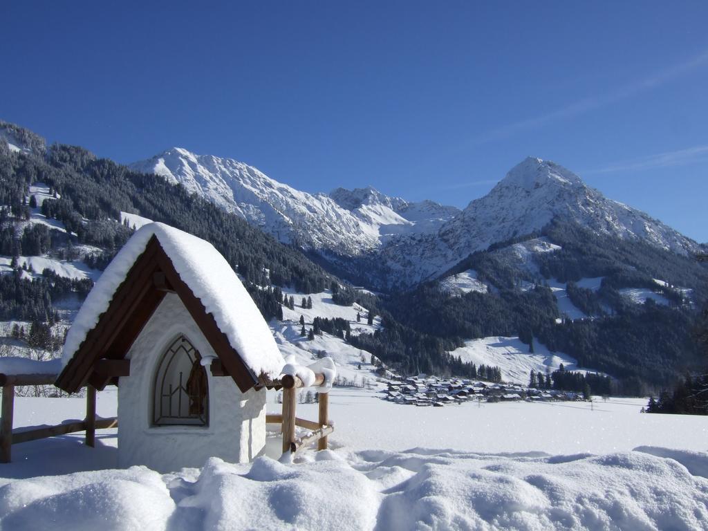 Hornblick Fewo- Ab Mai Freie Fahrt Mit Bergbahnen Oberstdorf Ngoại thất bức ảnh